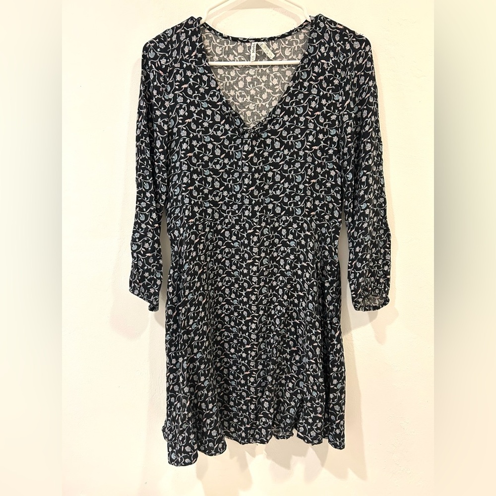 Mudd Women’s Relaxed Fit Multicolored Floral Dress Size XS